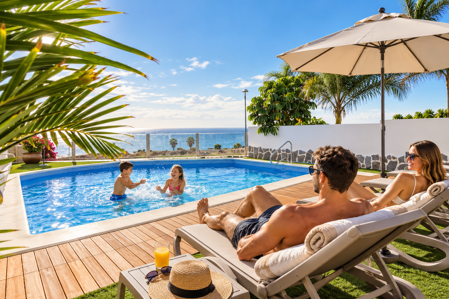 Private Luxury. Ocean Views. Heated Pool.